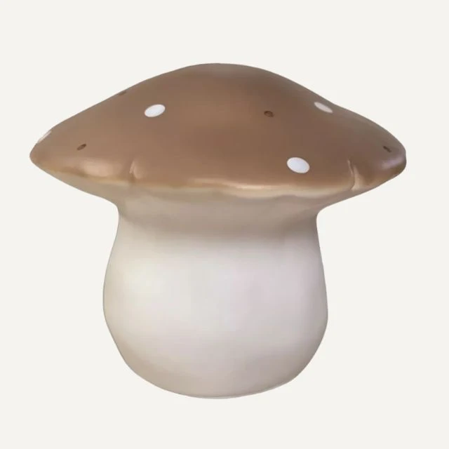 Egmont toys lamp paddenstoel chocolade 26x20 cm