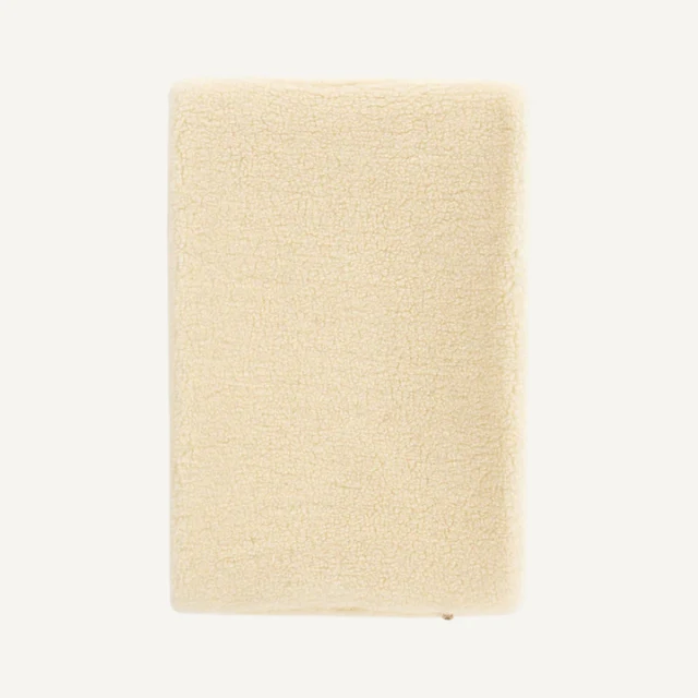 Kico label hoeslaken kinderbed merinowol naturel