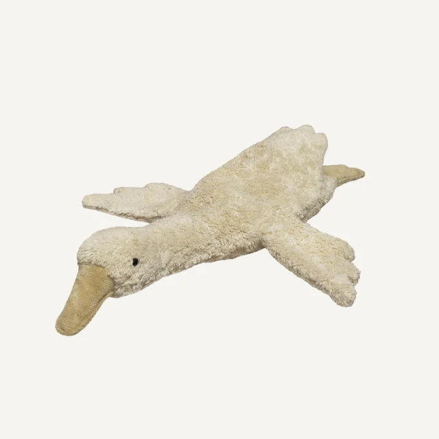 Senger warmte knuffel gans klein beige