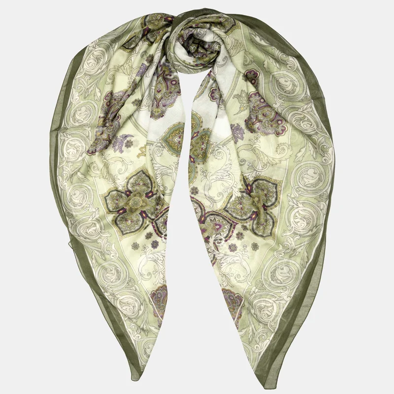 Venere - Modal Cashmere Scarf Shawl - Mint Green