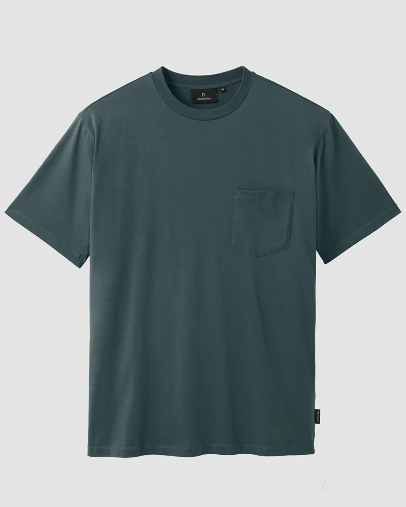 RECOLUTION basic heren shirt SERIS GREEN biologisch katoen