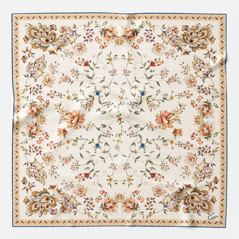 Jenna - Silk Bandana - Gold