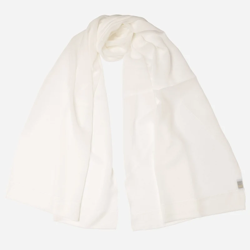 Carmen - Silk Scarf Shawl - White