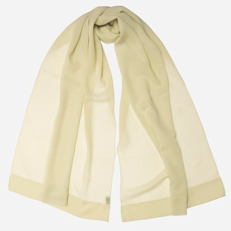 Carmen - Silk Scarf Shawl - Lime Pistachio