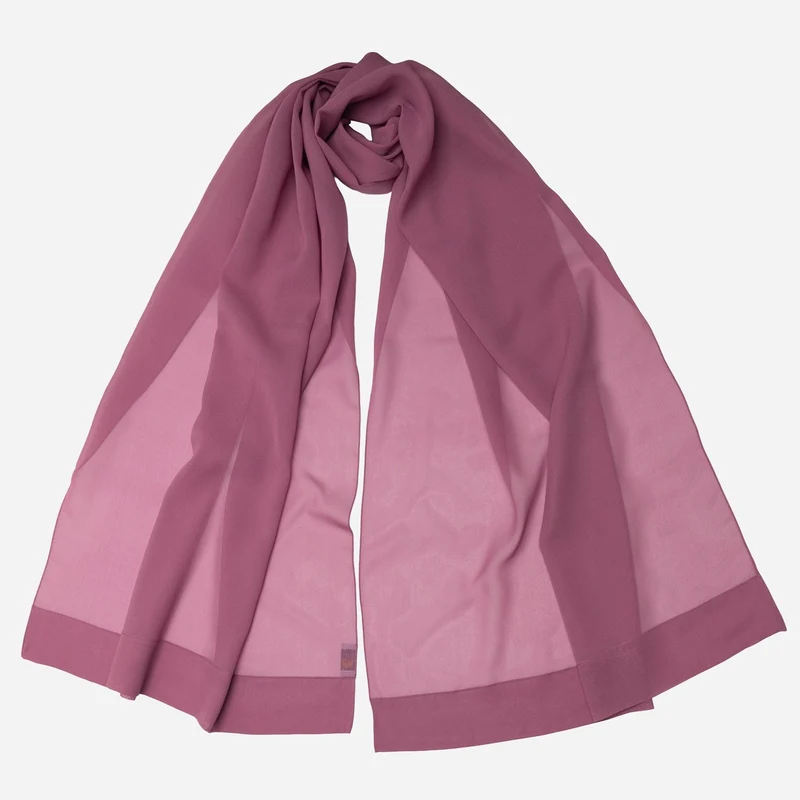 Carmen - Silk Scarf Shawl - Plum Sorbet