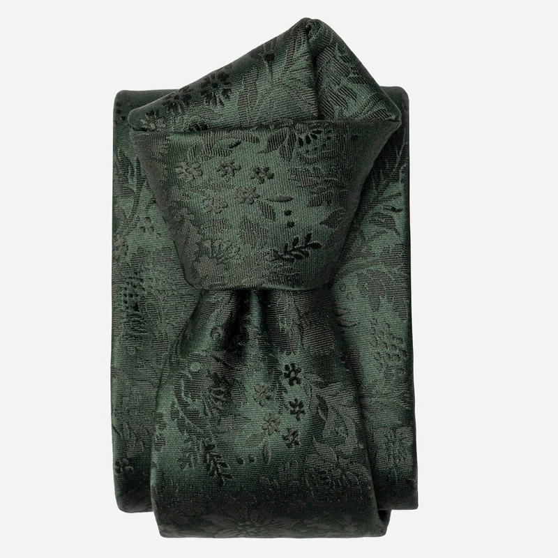 Goldoni - Silk Jacquard Tie - Green