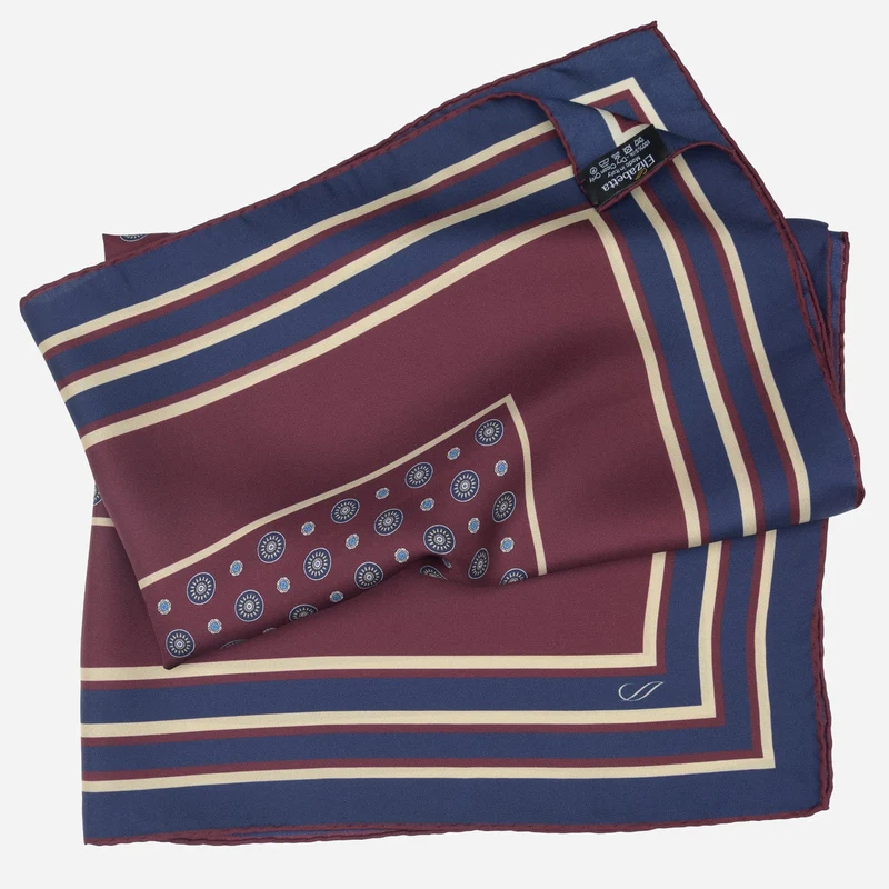 Aldo - Silk Neckerchief - Burgundy