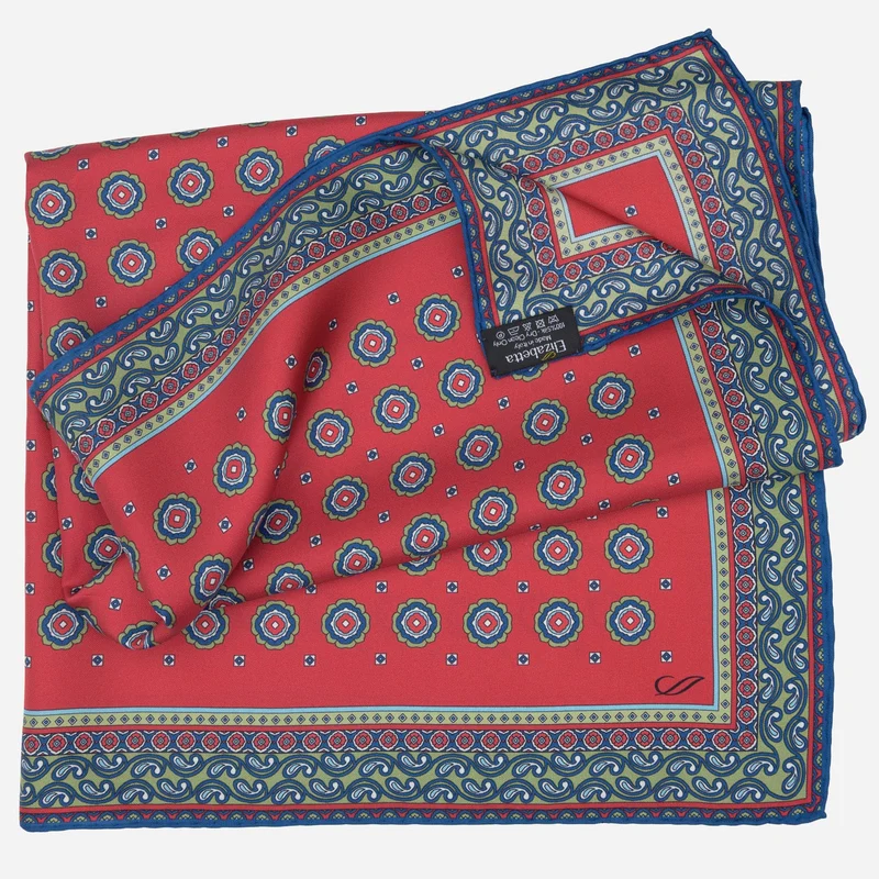 Orsini - Silk Neckerchief - Red
