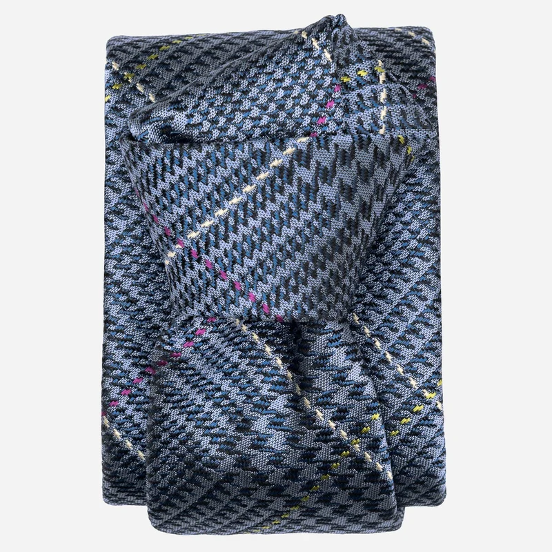 Spoleto - Silk Jacquard Tie - Blue