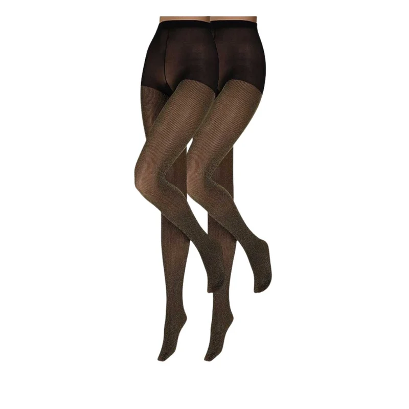Sarlini - Dames fantasie panty - 40 denier - 2-Pak