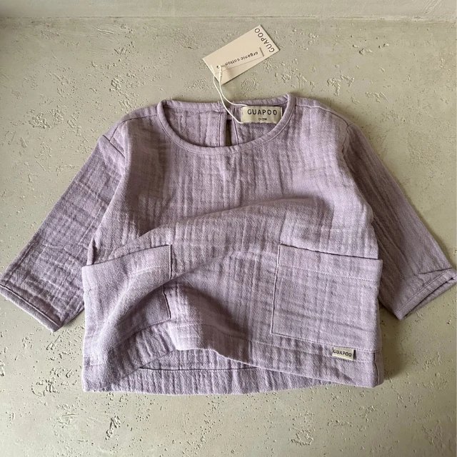 Guapoo mousseline shirt lila