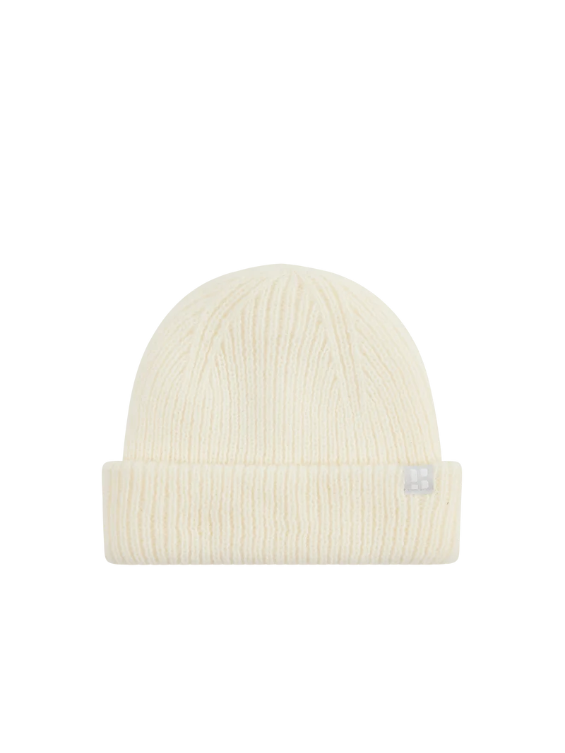 Fisherman Beanie | White
