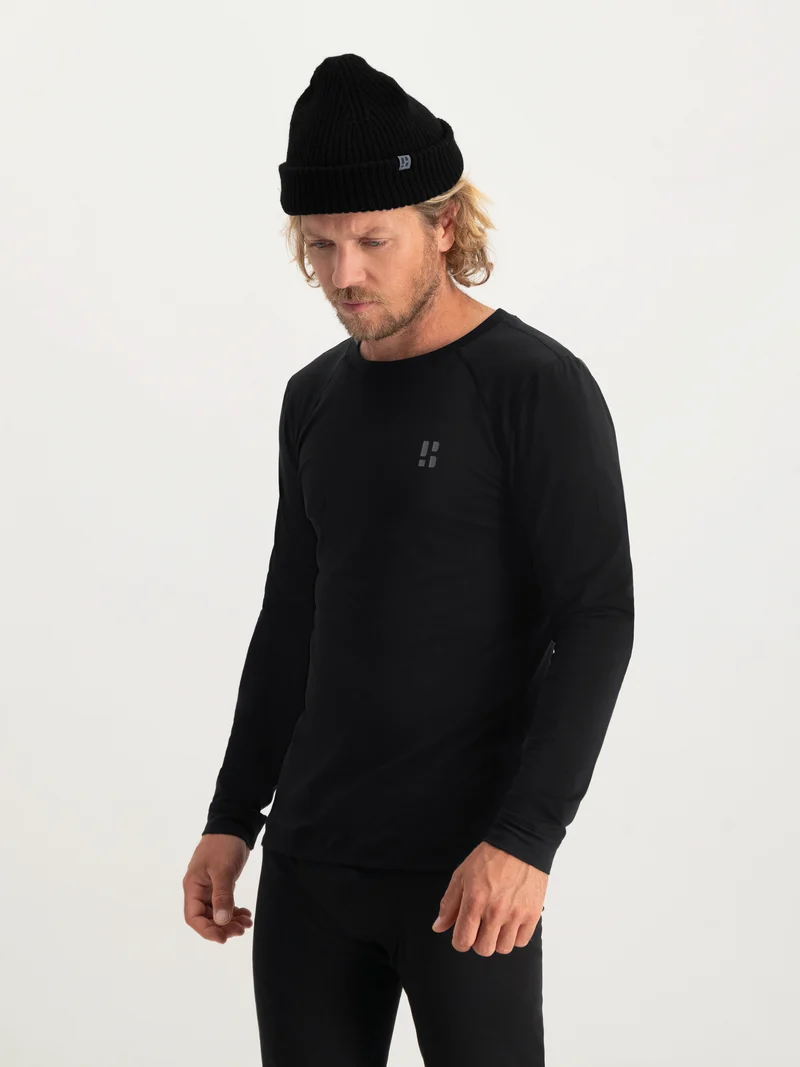 Lightweight Baselayer Shirt Men | Black