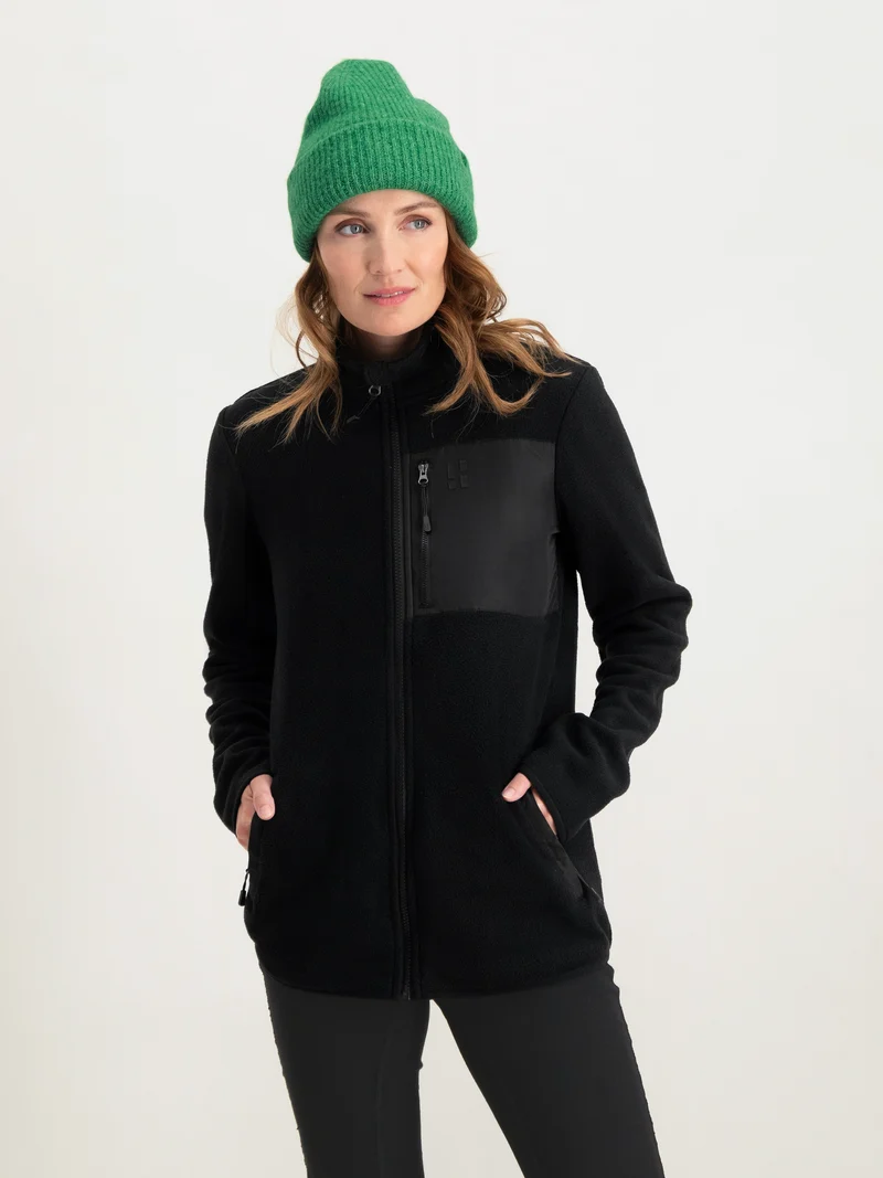 Four Seasons Fleece Jacket Women | Black