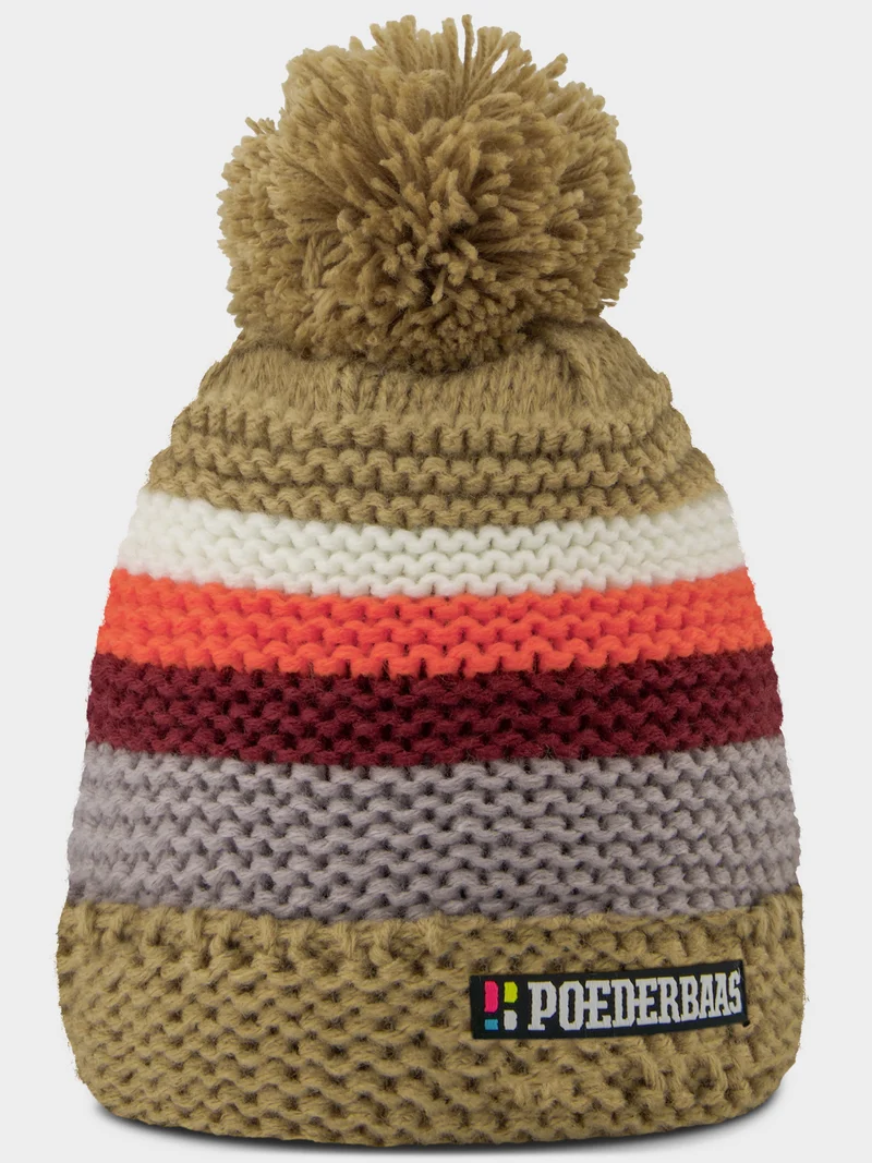 Classic Colorful Beanie 2.0 | Brown Multi