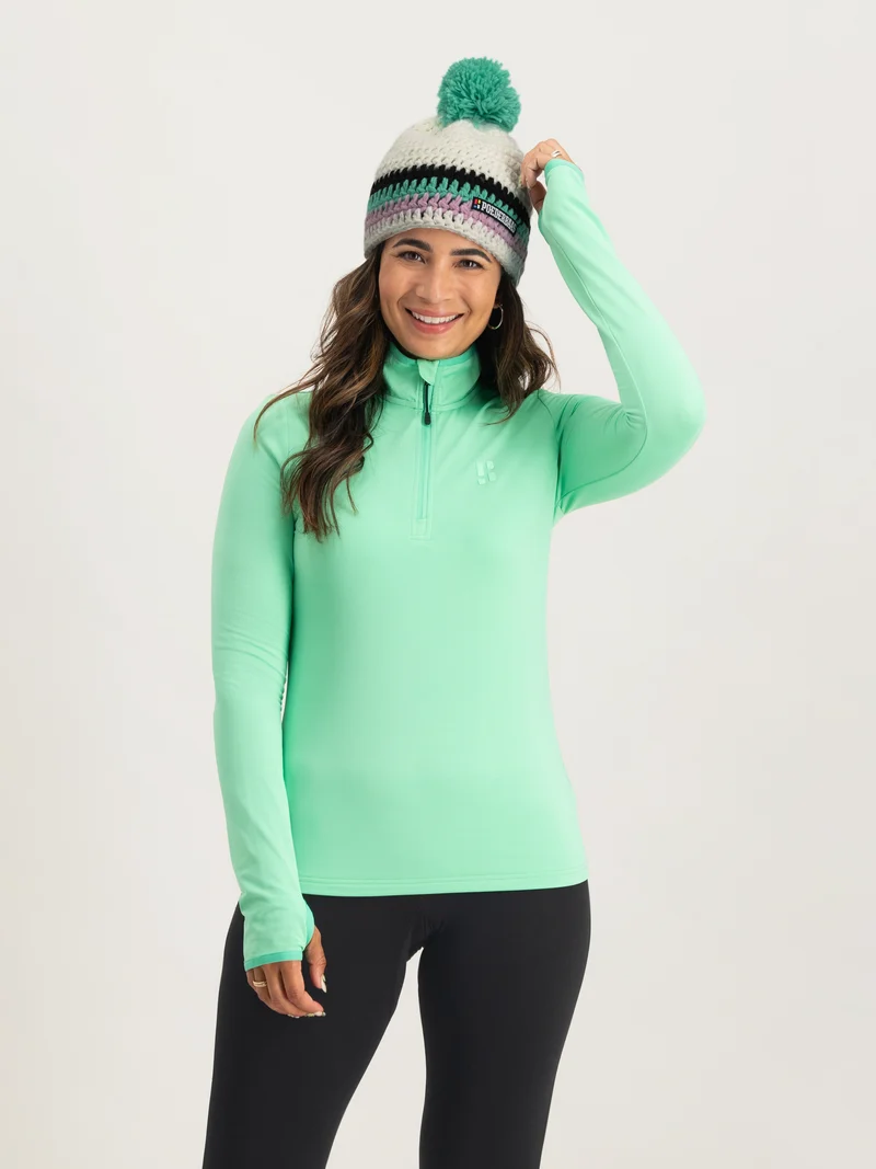 Classic Colorful Beanie | White Multi