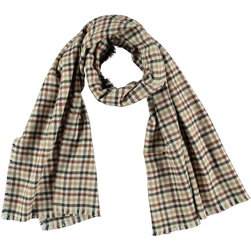 Wintersjaal bruin