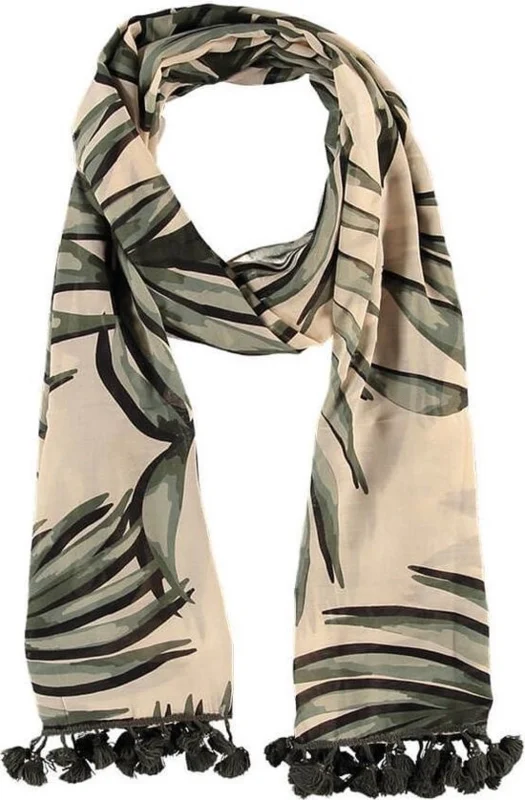 Dames sjaal khaki