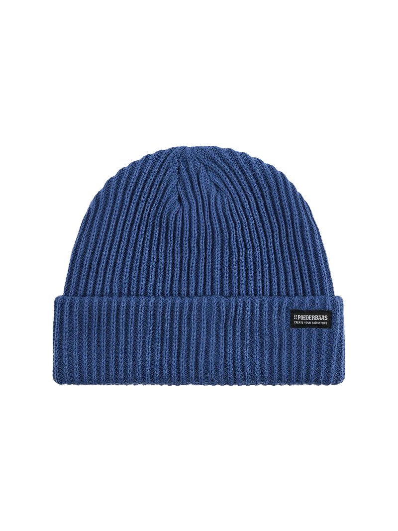 Royal Rib Beanie | Blue