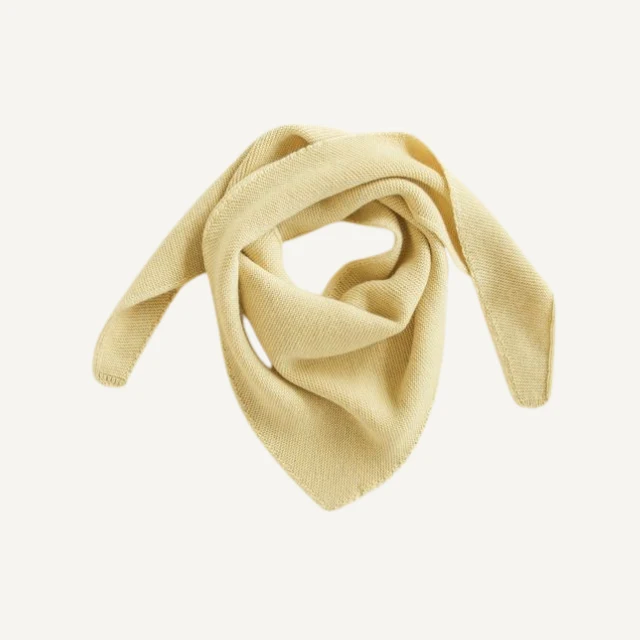 Hvid sjaal josephina light yellow