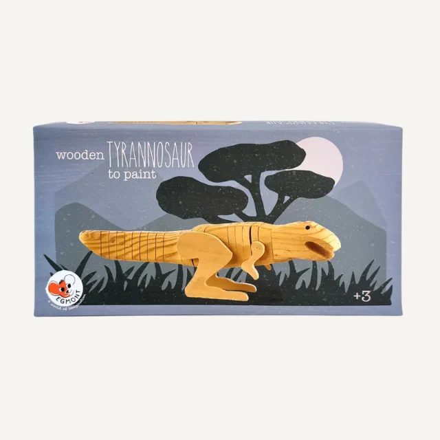 Egmont toys houten tyranosaurus om te verven
