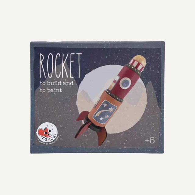 Egmont toys houten raket om te verven