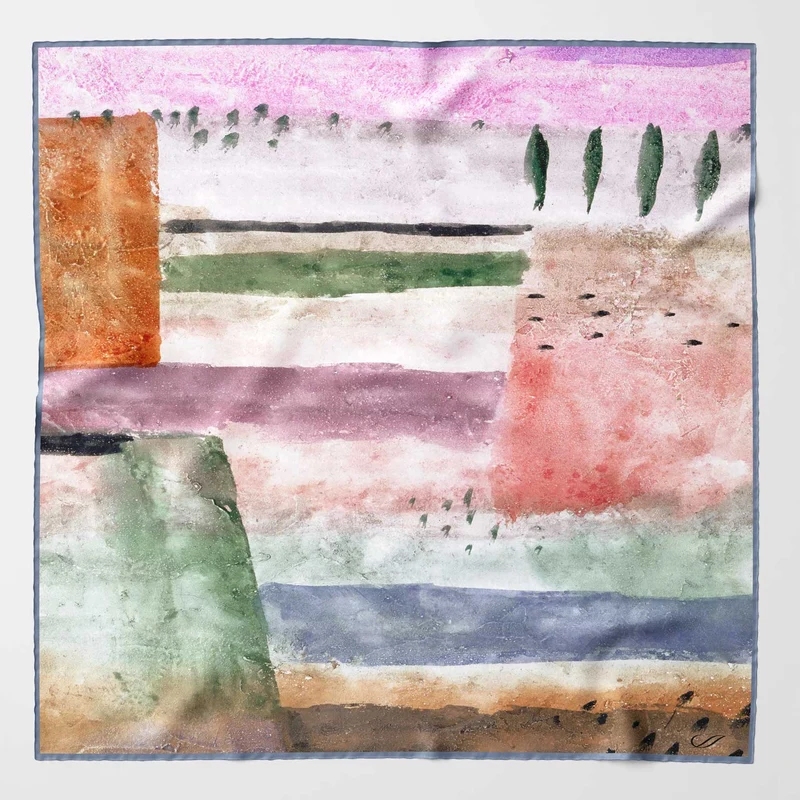 Pagani - Silk Pocket Square - Lavender