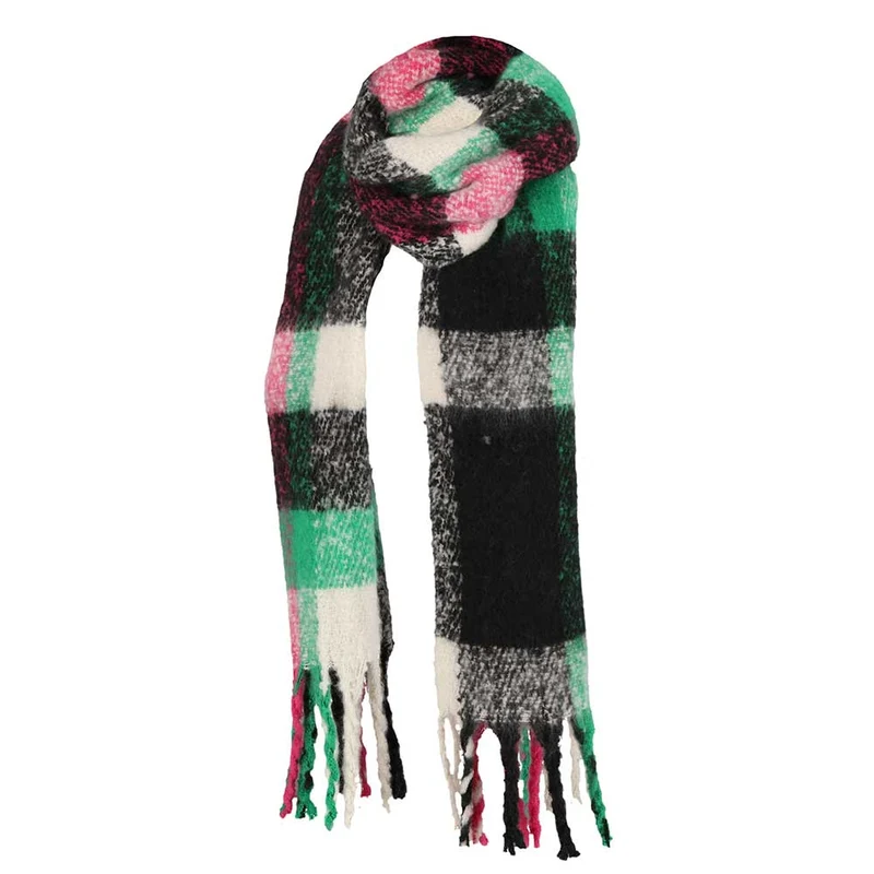 Wintersjaal multi bright