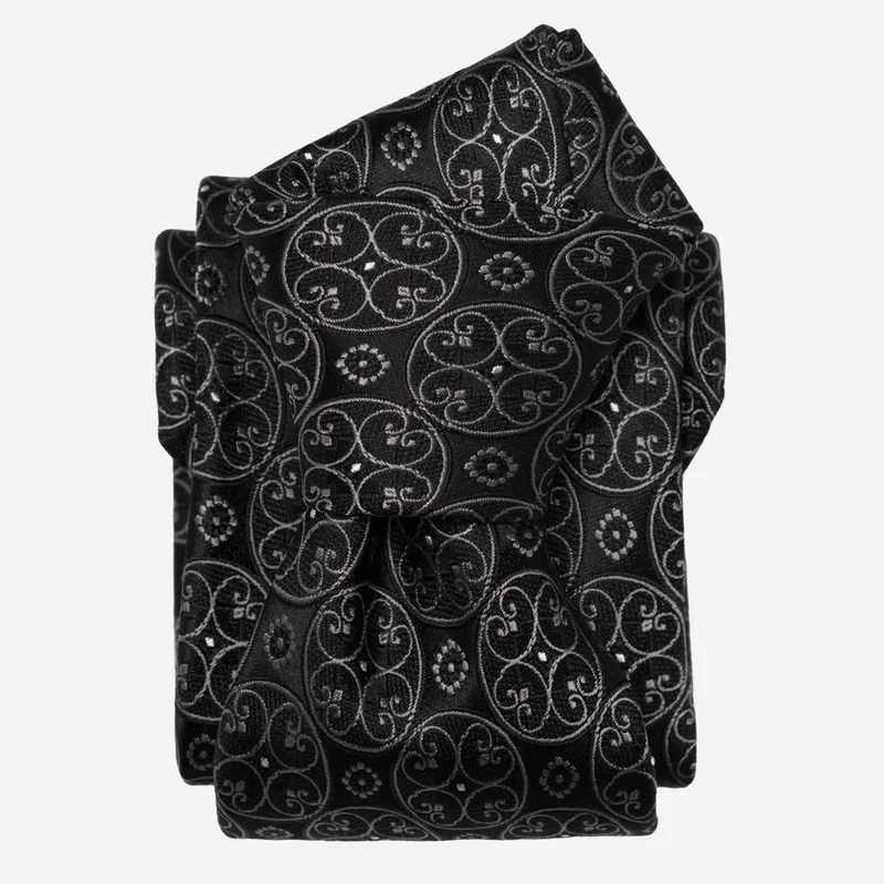 Palladio - Silk Jacquard Tie - Black