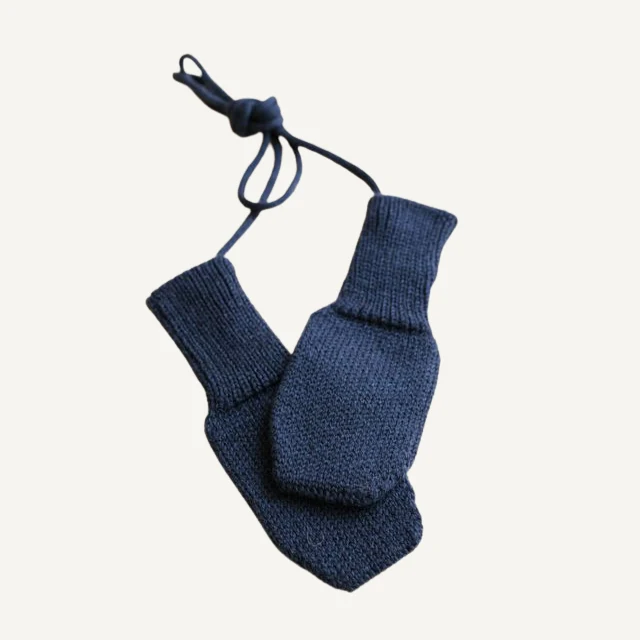Hvid wantjes fiza blue