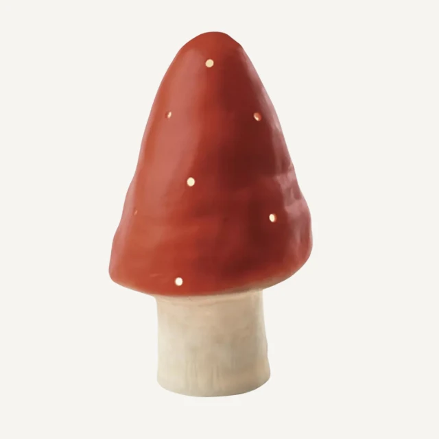 Egmont toys lamp paddenstoel rood 15x28 cm