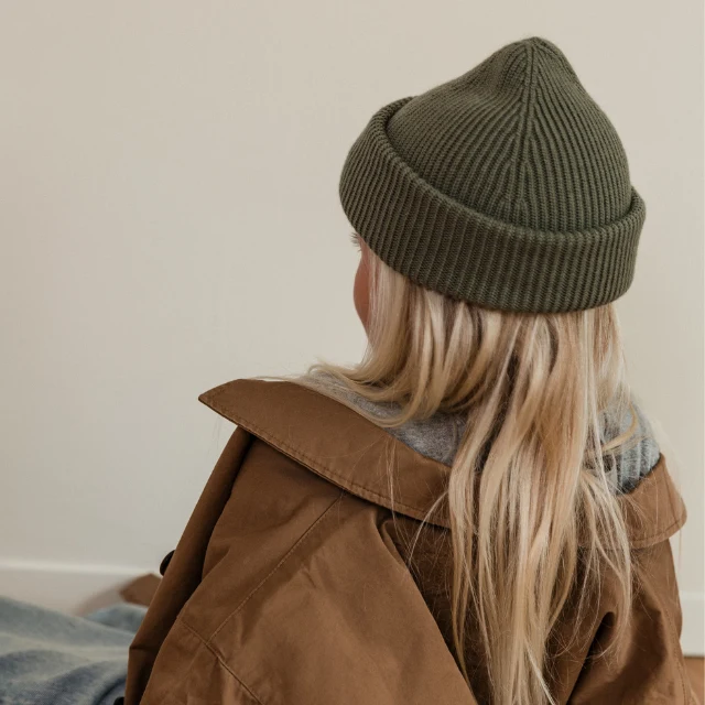 Hvid beanie fonzie kids artichoke