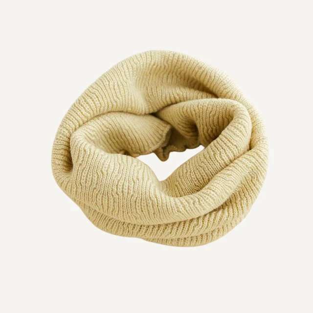 Hvid sjaal gigi light yellow