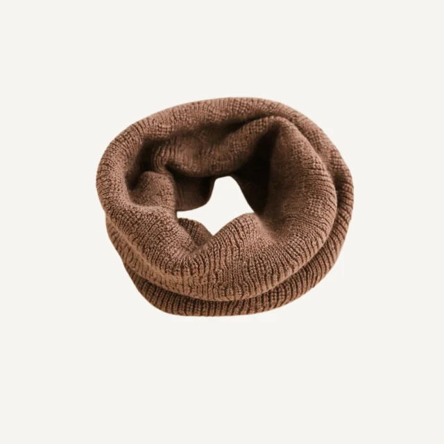 Hvid sjaal gigi mocha