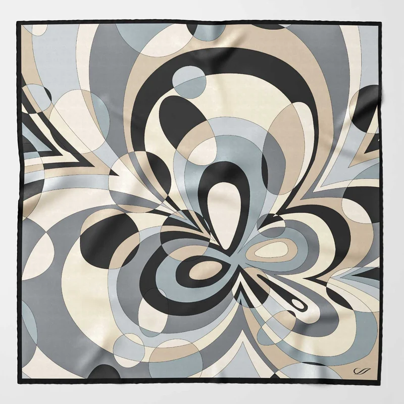 Michelle - Silk Bandana - Neutrals