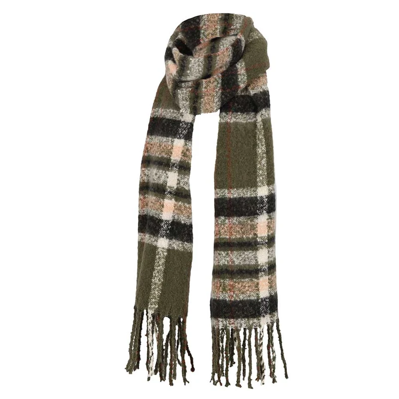 Wintersjaal khaki