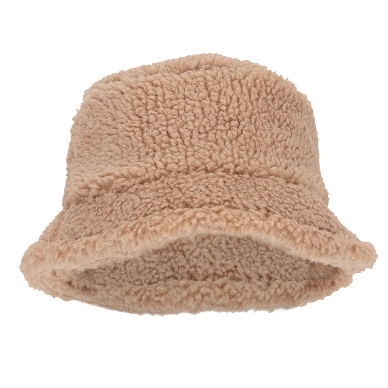 Meisjes muts effen beige. Maat: S