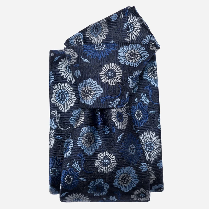 Pergola - Silk Jacquard Tie - Blue