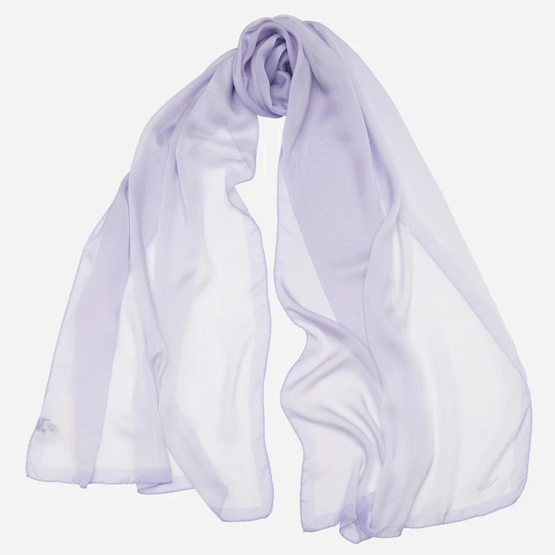Sophia - Silk Scarf Shawl - Lavender