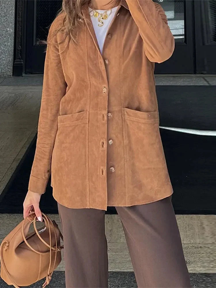 Women's Reversible Jacket – Stylish Design with Convenient Pockets