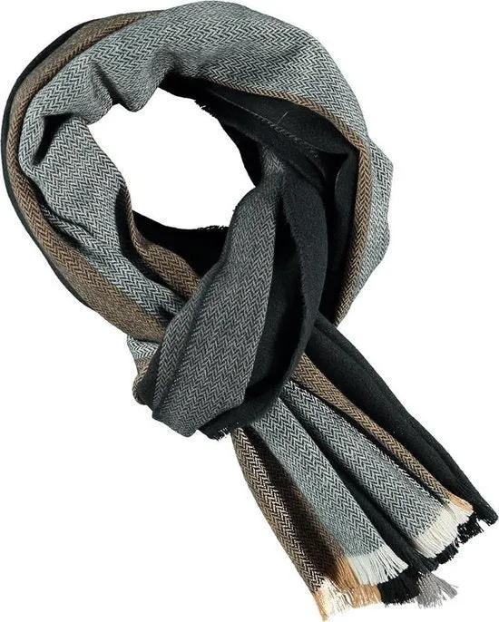 Heren sjaal camel