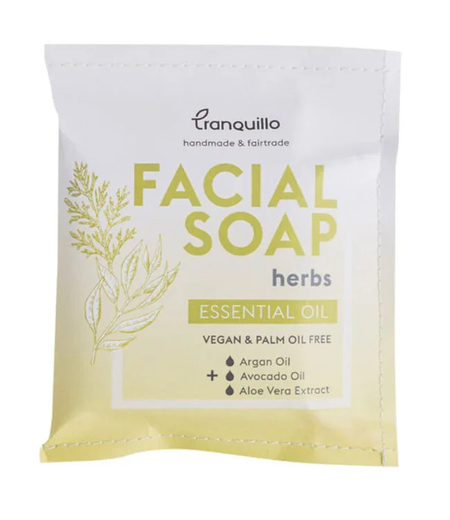 TRANQUILLO gezichts zeep HERBS 75g ZERO WASTE