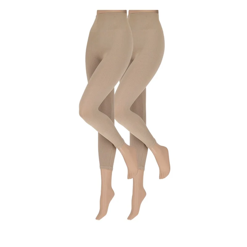 Ribbed legging - Naadloos - Dames - 2-Pack