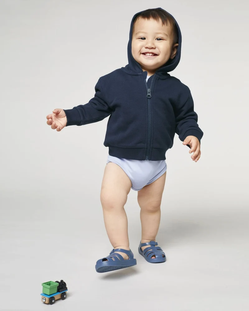 Hoodie baby bio-katoen Stanley/Stella om te personaliseren