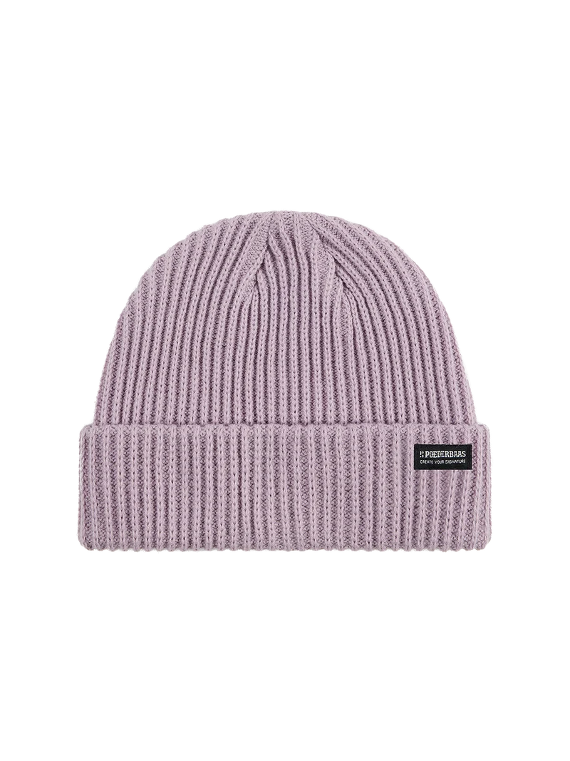 Royal Rib Beanie | Purple