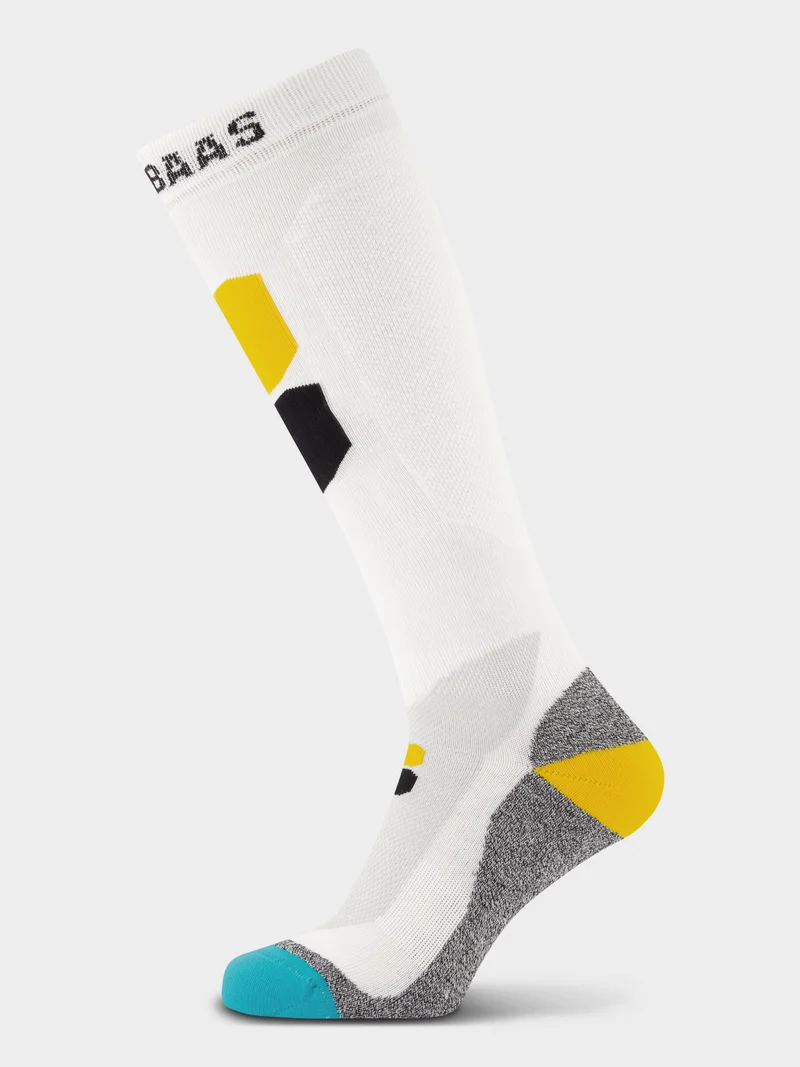 Technical Ski Socks Bamboo Freeride | White