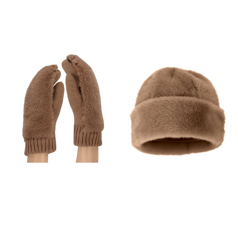 Dames wanten + donsmuts - One size