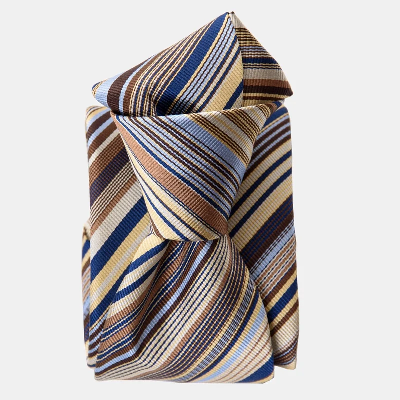 Arezzo - Silk Jacquard Tie - Sand