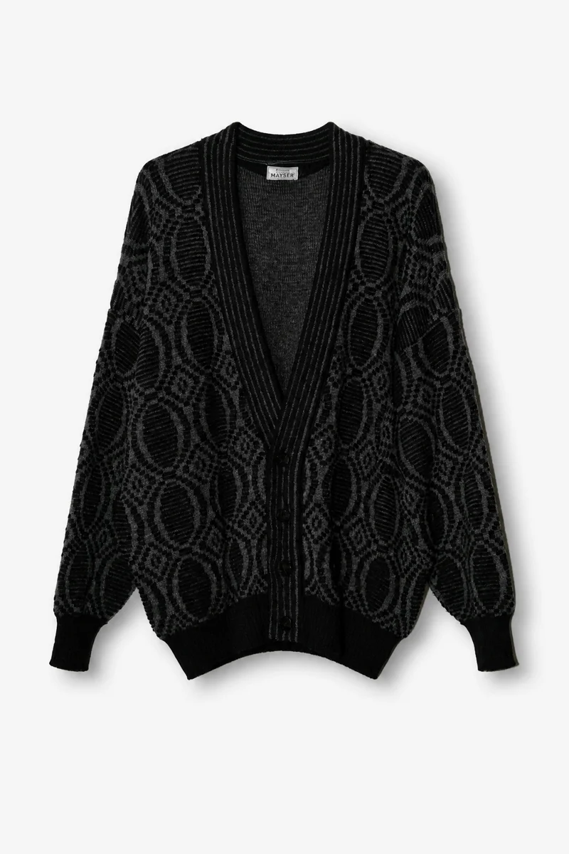 Hanna wol+alpaca vest - L-XL