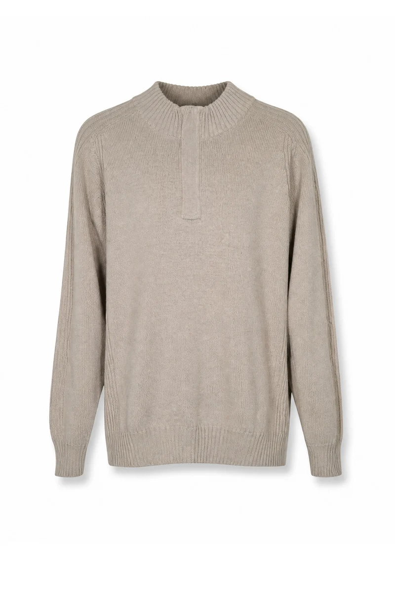 Nina halfzip trui - S
